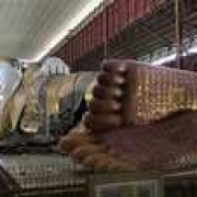 Statut doudha couché Mianmar